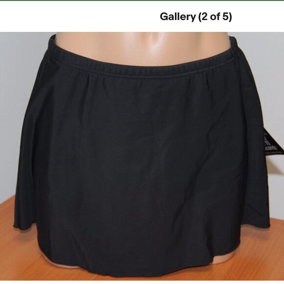 NWT Miraclesuit Swimsuit Tankini 2 pc set sz 10 Deep End Caruso EGG Skirt - Picture 2 of 4